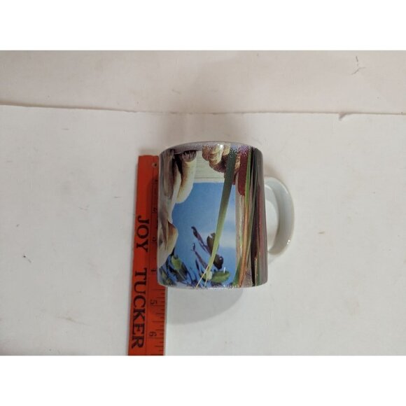 Golden Retriever puppy dog mug cup   blue white 10 OZ - Picture 9 of 9